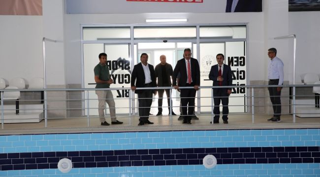 Eyyübiye Yarı Olimpik Yüzme Havuzu Açılıyor (video)